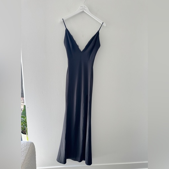 KATIE MAY Saylor Black Lace Gown S - Picture 9 of 13